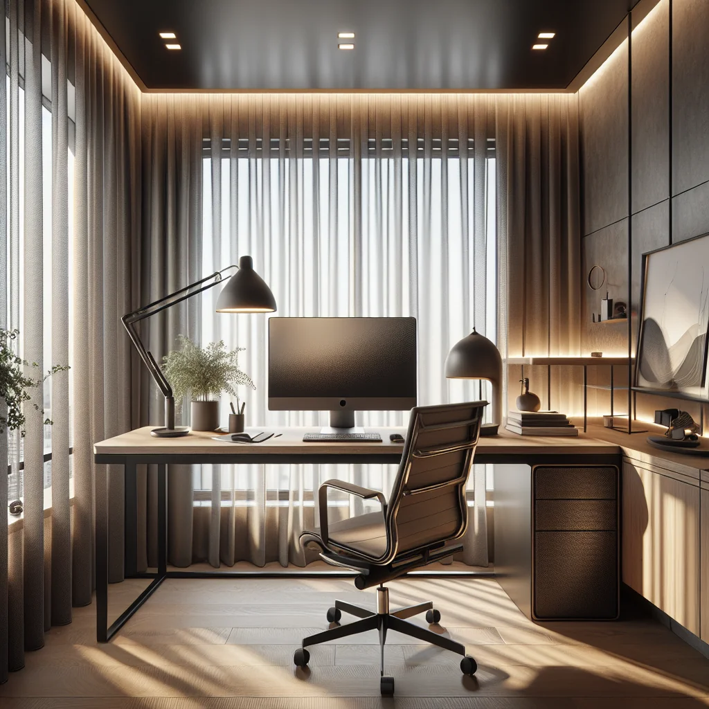 How to Light an Ergonomic Office for a Calm, Productive Desk Setup