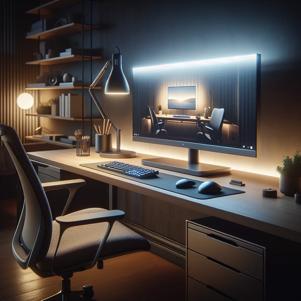 Best Ergonomic Monitor Light Bar for a Focused, Minimalist Desk Setup