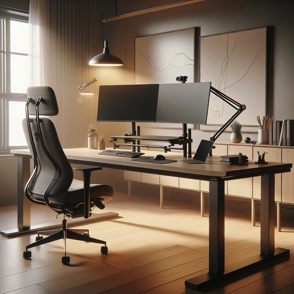 Inspired Ergonomic Desk Setup: From Aesthetic to Truly Productive